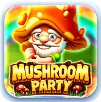 VertexPlay Slot Logo - Mushroom Party